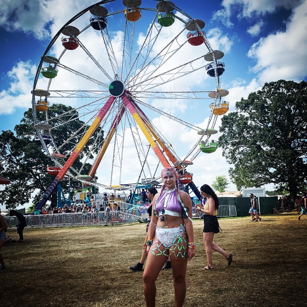 Festival/Rave outfit.